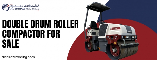 High-Performance Double Drum Roller Compactor for Sale – Reliable Road Roller Solutions by Al Shirawi Trading